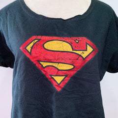 (PRELOVED) Superman Hero Black Tee