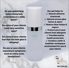 Anti-allergy Eyelash Extensions Glue Fumes Gel - Lashpire