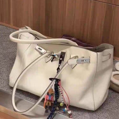 (CUSTOM ORDER) White BK INS Shoulder Bag