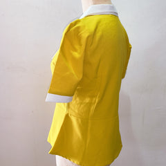 (BRAND NEW) Mustard Preppy Collar Blouse