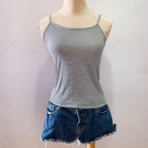(BRAND NEW) B&W Stripped Sleeveless Camisole