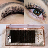 D CURL 0.20mm MIX LENGTH Ellipse Flat Cashmere Lash Tray - Lashpire