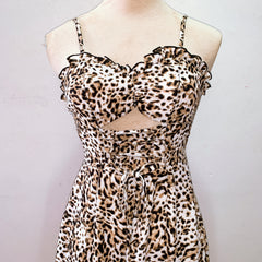 (BRAND NEW) Leopard Sleeveless Dress