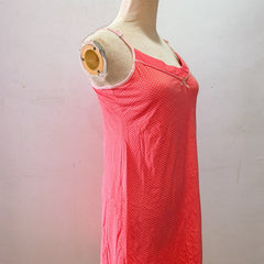 (BRAND NEW) Pink Polkdot Sleeveless Camisole Dress