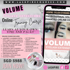 Volume Advanced Eyelash Extensions Online Course