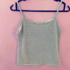 (BRAND NEW) B&W Stripped Sleeveless Camisole