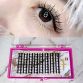 LASHPIRE® ECO COLLECTION 0.07mm MIX LENGTH Pro-made Ready made Katun Wispy 7D Premade Spikes Volume Fans Lash Tray