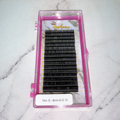 LASHPIRE® ECO COLLECTION 0.10mm MIX LENGTH Lower Bottom Lash Tray