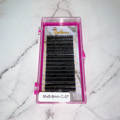 LASHPIRE® ECO COLLECTION 0.07mm MIX LENGTH Lower Bottom Lash Tray