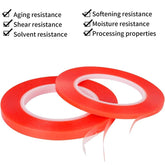 Clear Transparent Double Sided Adhesive Tape Roll Sticker Nail Tips Display Tape