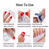Gel Polish Soak Off Pads Remover Lint-free Wipes
