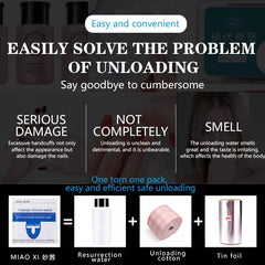 Gel Polish Soak Off Pads Remover Lint-free Wipes