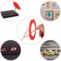 Clear Transparent Double Sided Adhesive Tape Roll Sticker Nail Tips Display Tape