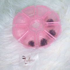 8-Holes Lash Fan Storage Container Box