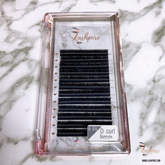 D CURL 0.05mm SINGLE LENGTH Easy Fan Fast-fanning Lash Tray - Lashpire