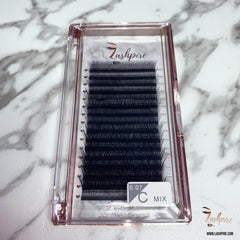 C CURL 0.07mm MIX LENGTH YY Premade Volume Lash Tray - Lashpire