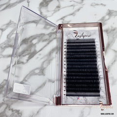 C CURL 0.07mm MIX LENGTH YY Premade Volume Lash Tray - Lashpire