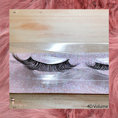 LASHPIRE® Custom Handmade Strip Lashes | 4D Volume - D Curl - Lashpire