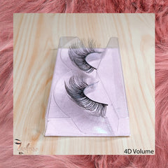 LASHPIRE® Custom Handmade Strip Lashes | 4D Volume - D Curl - Lashpire