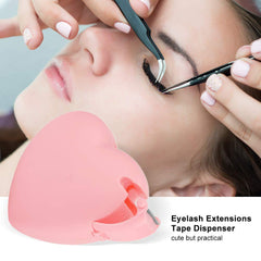 Heart Cartoon Tape Cutter Dispenser - Pink - Lashpire