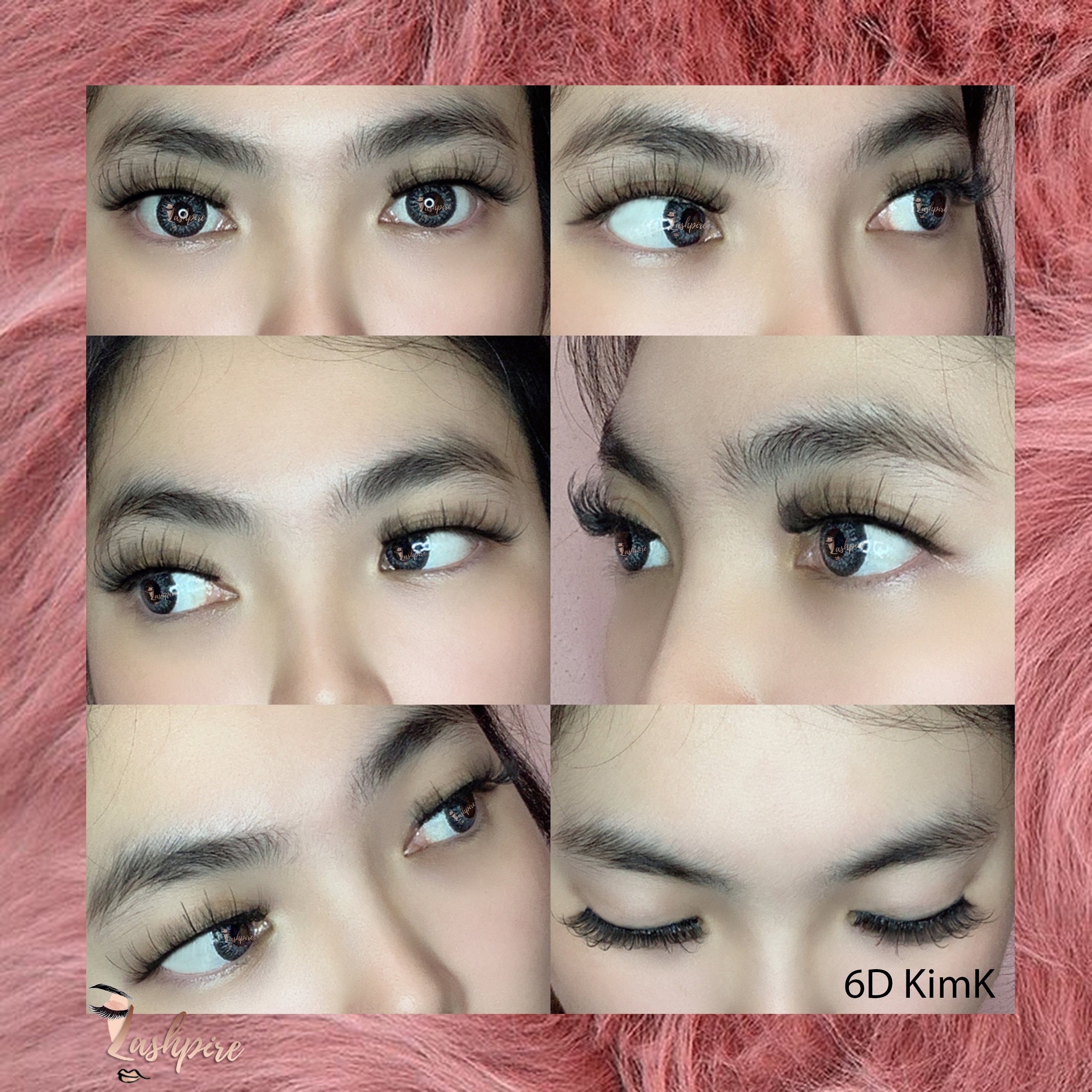 LASHPIRE® Custom Handmade Strip Lashes | Kim K 6D Volume - Lashpire