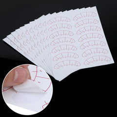 Under Eye Lash Mapping Stickers - 70 pairs - Lashpire