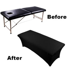 Reusbable Fitted Bed Cover Bedsheet - Black - Lashpire