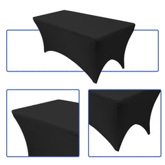 Reusbable Fitted Bed Cover Bedsheet - Black - Lashpire