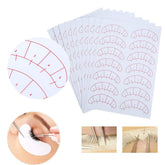 Under Eye Lash Mapping Stickers - 70 pairs - Lashpire