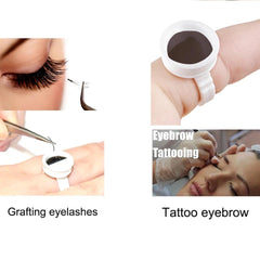White Glue Ring Holder - 100 pcs - Lashpire