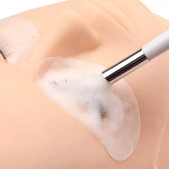 Lash Foam Cleanser Cleaning Brush with handle (White) - Lashpire