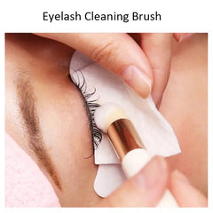 Lash Foam Cleanser Cleaning Brush with handle (White) - Lashpire