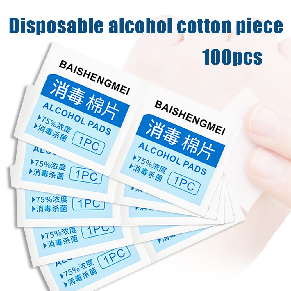 Alcohol Swab Pads Antiseptic Antibacterial Sterilization Cleaning Wipes - 1 pc - Lashpire