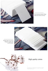 Lint-free Adhesive Wipes Cleaning Paper Pad - Packet - Lashpire