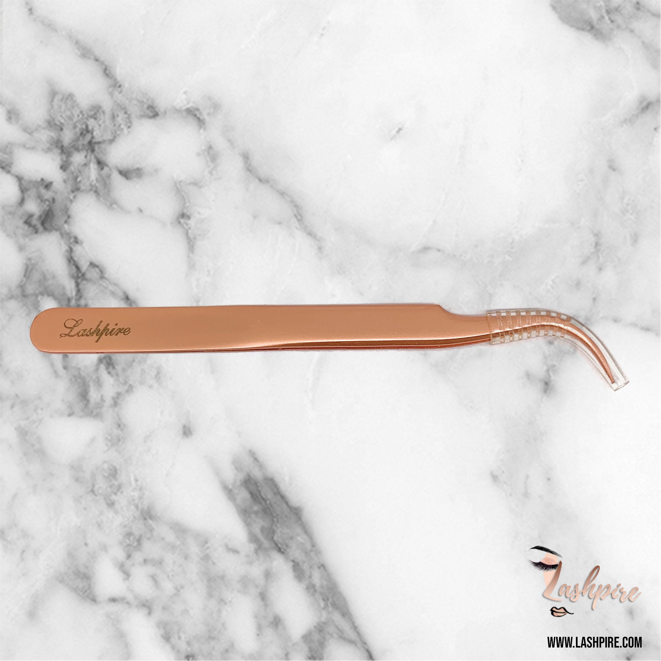 Classic Tweezers (Rose Gold) - Lashpire