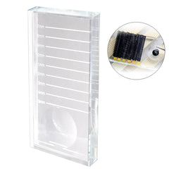 Crystal Glass Lash and Glue Pallet Holder Display - Lashpire