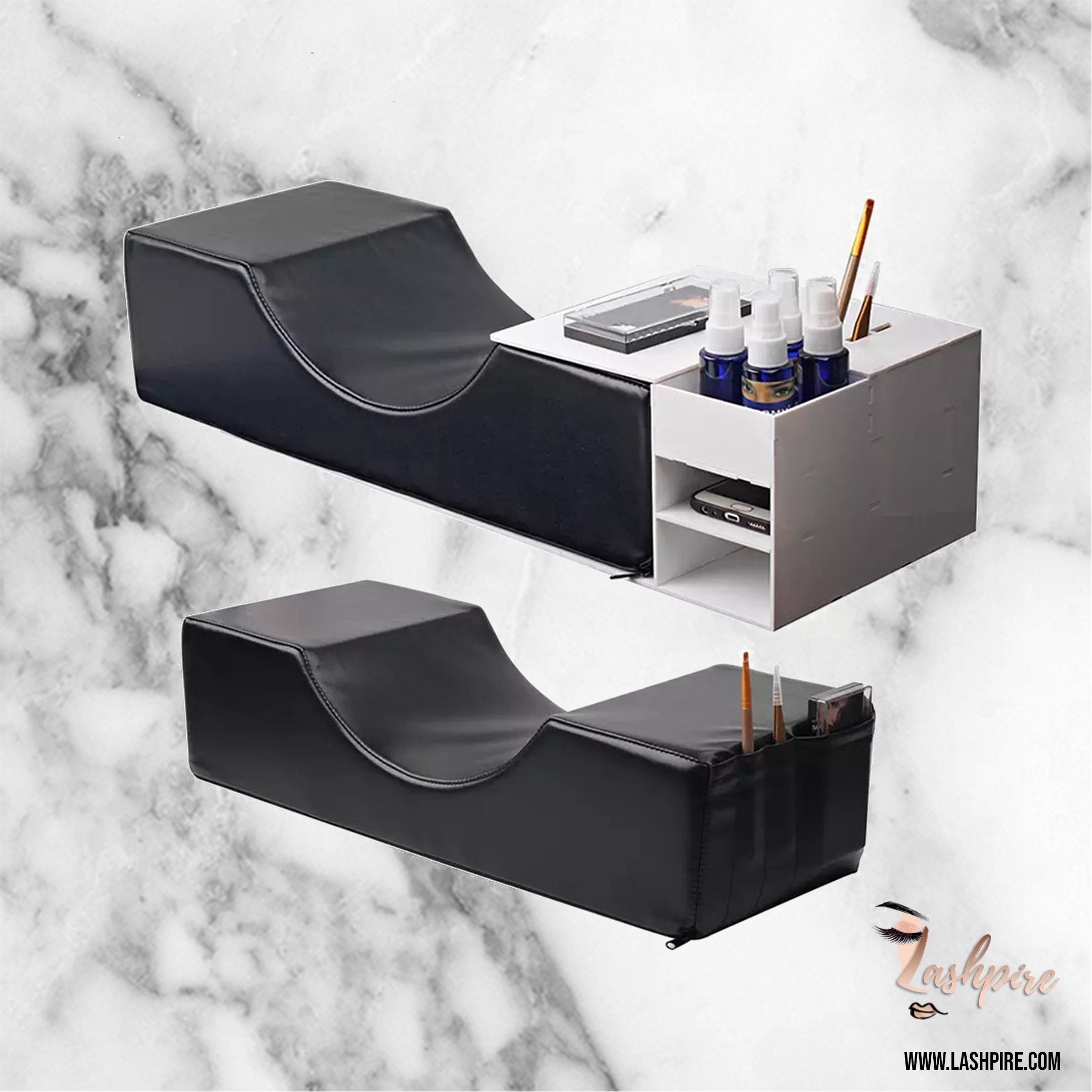 Ergonomic Lash Pillow (Black) - Lashpire