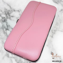 Eyelash Extensions Tweezer Makeup Tools Storage Case - Baby Pink - Lashpire