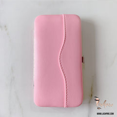 Eyelash Extensions Tweezer Makeup Tools Storage Case - Baby Pink - Lashpire