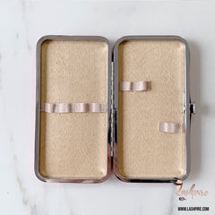 Eyelash Extensions Tweezer Makeup Tools Storage Case - Rose Pink - Lashpire