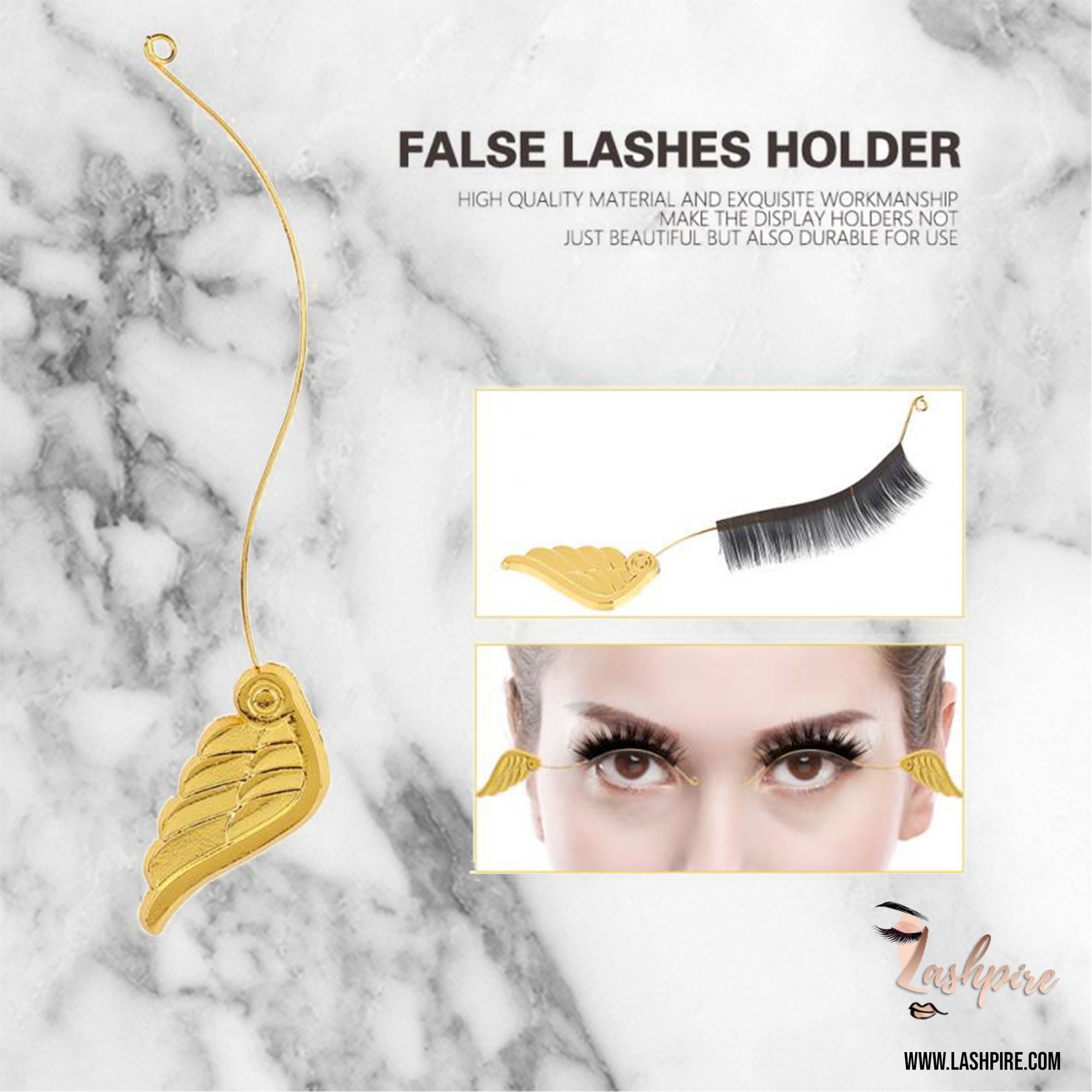 False Eyelashes Magnetic Display Holder Stick - 1 pair - Lashpire