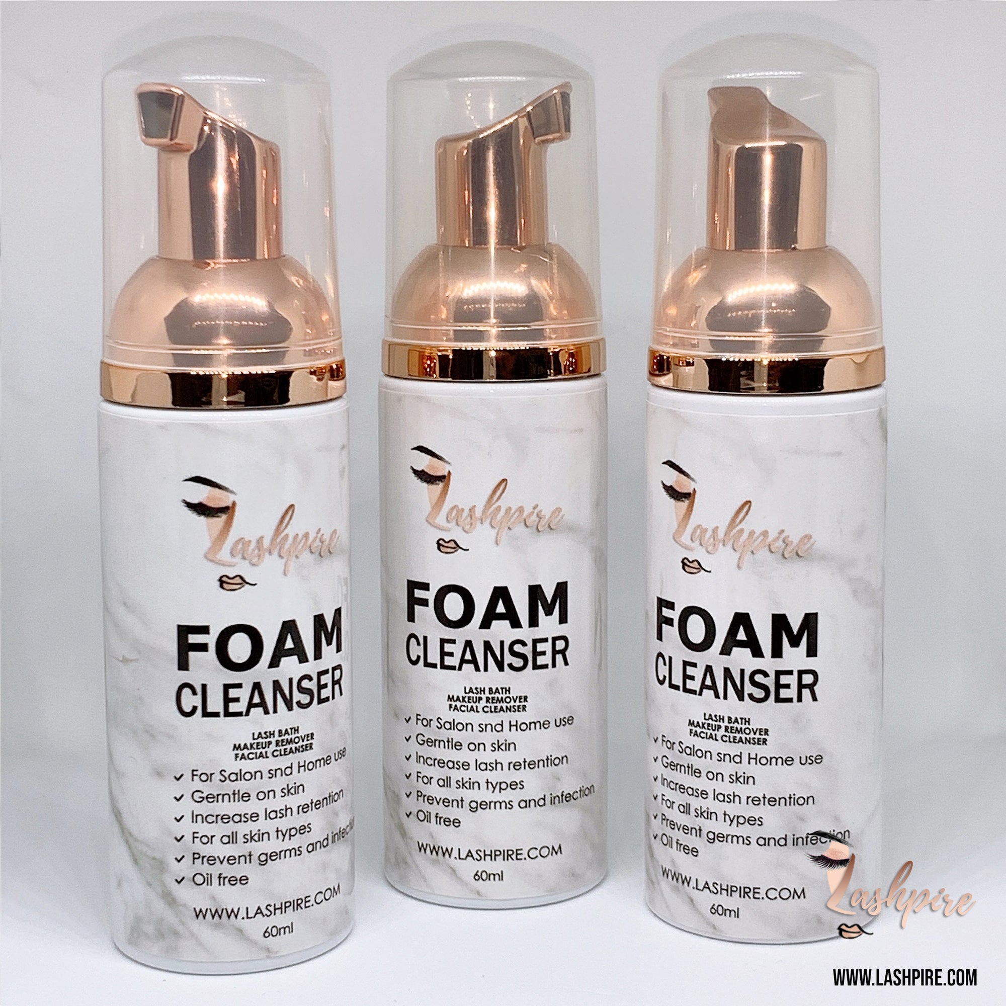 Foam Cleanser Shampoo - Lashpire