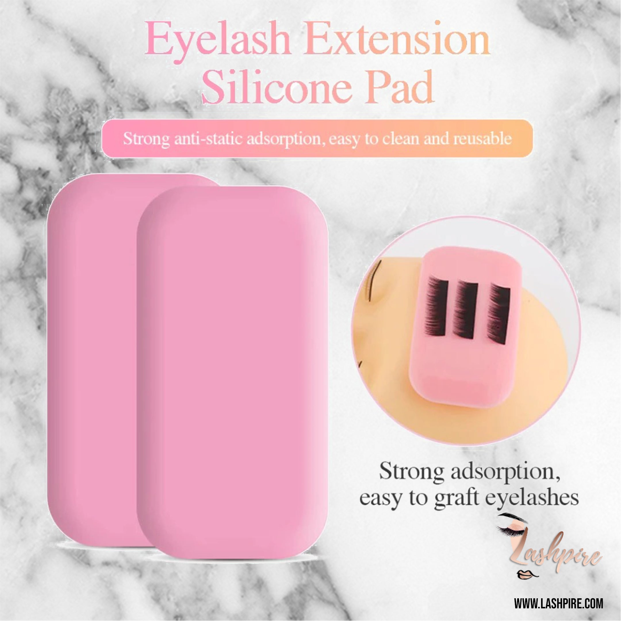 Forehead Silicone Lash Pad Lash Pallet - Lashpire