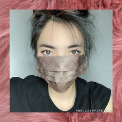 Gucci GG Luxury Designer 3-Ply Non-woven Protective Face Mask - Lashpire