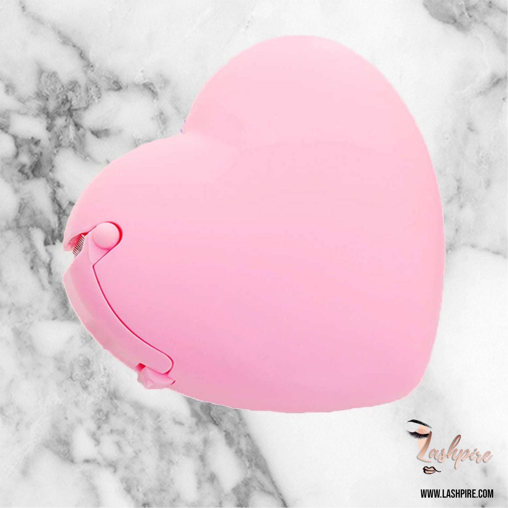 Heart Cartoon Tape Cutter Dispenser - Pink - Lashpire