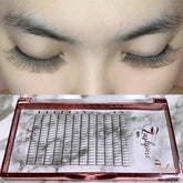 D CURL 0.07mm SINGLE LENGTH Pro-made Ready made 3D Volume Fans Lash Tray - Lashpire