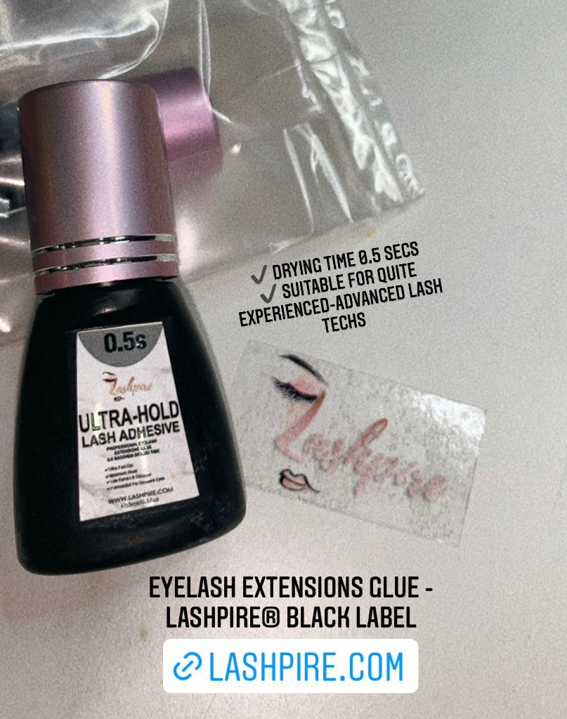Eyelash Extensions Glue - LASHPIRE® Black Label - Lashpire