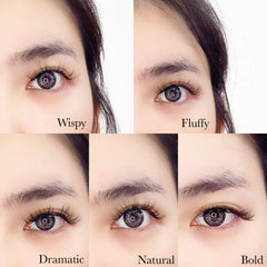 LASHPIRE® Cluster Lash Segments Individual Segmented False Eyelashes DIY Eyelash Extensions