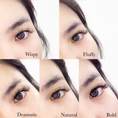 LASHPIRE® Cluster Lash Segments Individual Segmented False Eyelashes DIY Eyelash Extensions