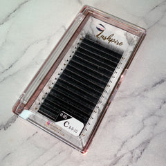 C CURL 0.05mm MIX LENGTH 8-9-10mm Camellia Lash Tray